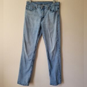 Levi's 511 32 x 30 Lightwash Blue Jeans Denim